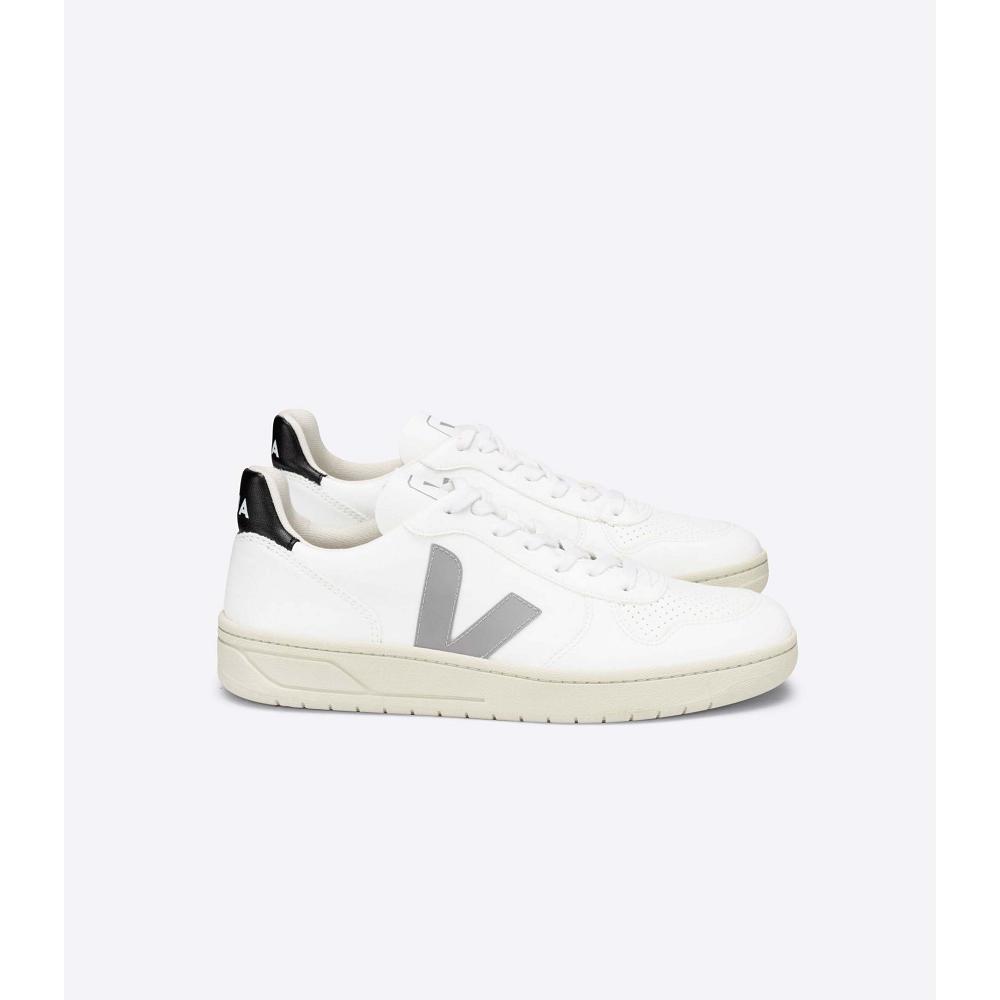 Veja V-10 CWL WHITE OXFORD Joggesko Herre White/Grey/Black | NO 327BEX